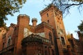 Ukrainian neo-Gothic castle of Polish magnates in the village of Leskovo