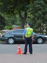 Ukrainian policeman