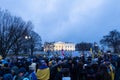 Ukrainian Protesters Outside The White House