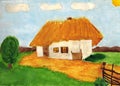 Ukrainian rural landscape