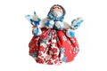 Ukrainian traditional motanka doll Isolated