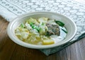 Ukrainian winter soup