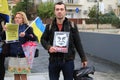 Ukrainians in Cyprus show solidarity