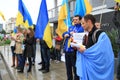 Ukrainians in Cyprus show solidarity