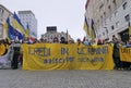 Ukranian no war protest