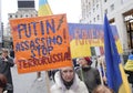 Ukranian no war protest