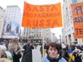 Ukranian no war protest