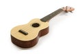 Ukulele guitar isolated on white Clipping path included : does not include shadow.