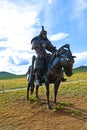 Mongolian warrior Royalty Free Stock Photo