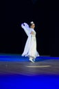 Ulan-Ude, Russia - February 27, 2015: Members of the Buryat national contest of beauty and talent 