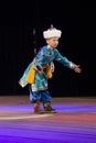 Ulan-Ude, Russia - February 27, 2015: Members of the Buryat national contest of beauty and talent 