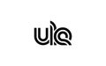 ULE Creative Unique Modern Letter Logo Design Royalty Free Stock Photo