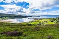 Ulig bay in Trotternish peninsula, Isle of Skye, Scotland Royalty Free Stock Photo