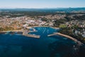 Ulladulla Harbour during the day.