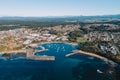 Ulladulla Harbour during the day.