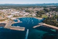 Ulladulla Harbour during the day.