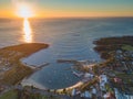 Ulladulla Harbour shot from a drone.