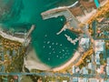 Ulladulla Harbour shot from a drone.