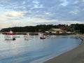 A view of the harbor at Ulladulla in Australia