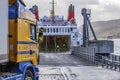 Caledonian MacBrayne ferry Royalty Free Stock Photo