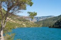 Ulldecona reservoir Royalty Free Stock Photo