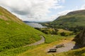 Ullswater Lake District Cumbria England UK from Hallin Fell Royalty Free Stock Photo