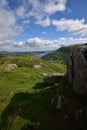 Ullswater from Steel Knotts Royalty Free Stock Photo