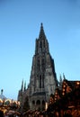 Ulm cathedral Royalty Free Stock Photo