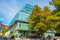 Ulm, Germany, August 17, 2022: Ulm City Library in Germany Royalty Free Stock Photo