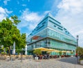 Ulm, Germany, August 17, 2022: Ulm City Library in Germany Royalty Free Stock Photo