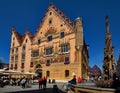 Ulm, Germany: the historic city hall of Ulm Royalty Free Stock Photo