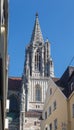 The Ulm Munster gothic cathedral in downtown, Germany Royalty Free Stock Photo