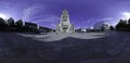 Ulm MÃÂ¼nsterplatz - 360ÃÂ° Panorama Royalty Free Stock Photo