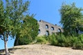 Ulmen, Germany - 08 09 2022: Castle with the trees below