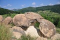 Ulmet concretions (Babele de la Ulmet) Royalty Free Stock Photo