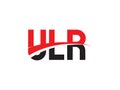 ULR Letter Initial Logo Design Vector Illustration Royalty Free Stock Photo