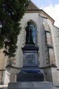 Ulrich Zwingli statue in Zurich.