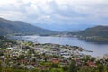 Ulsteinvik landscape in Norway