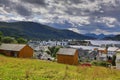 Ulsteinvik landscape in Norway