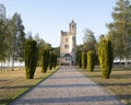 Ulster tower in france in remembrance of soldiers from the great war