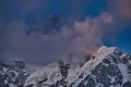 Ultar Sar 7388 m from Hunza Valley, Gilgit