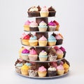 The Ultimate Craving: A Tower of Cupcakes That Will Fulfill Your Sweetest Desires