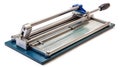 The Ultimate Electric Tile Cutter Precision Cuts Clean Edges for DIY Enthusiasts Professionals Royalty Free Stock Photo