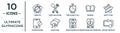 ultimate.glyphicons linear icon set. includes thin line timer off, time almost full, empty star, rain cloud, smartphone and
