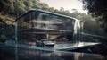 Ultimate Luxury: Futuristic Bionic Mansion with Exquisite Supercars