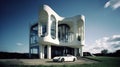 Ultimate Luxury Living: Bionic House & Supercar Oasis