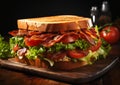 The Ultimate Sandwich: A Promotional Feast of Bacon, Lettuce, an