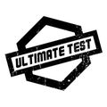 Ultimate Test rubber stamp Royalty Free Stock Photo