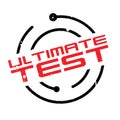 Ultimate Test rubber stamp Royalty Free Stock Photo