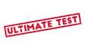 Ultimate Test rubber stamp Royalty Free Stock Photo